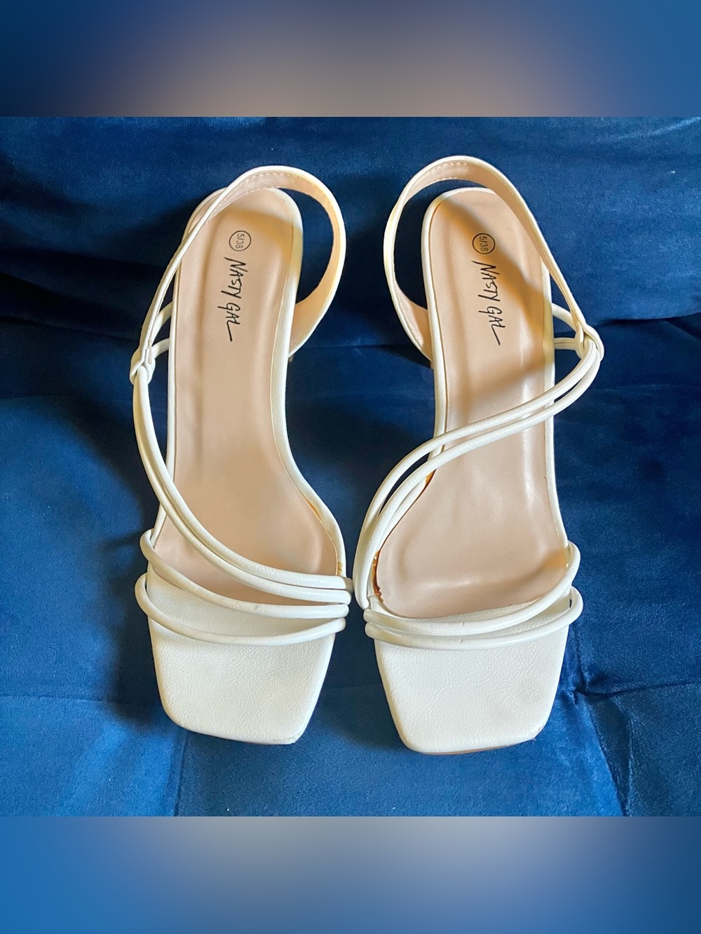 Nasty Gal strappy mid heels